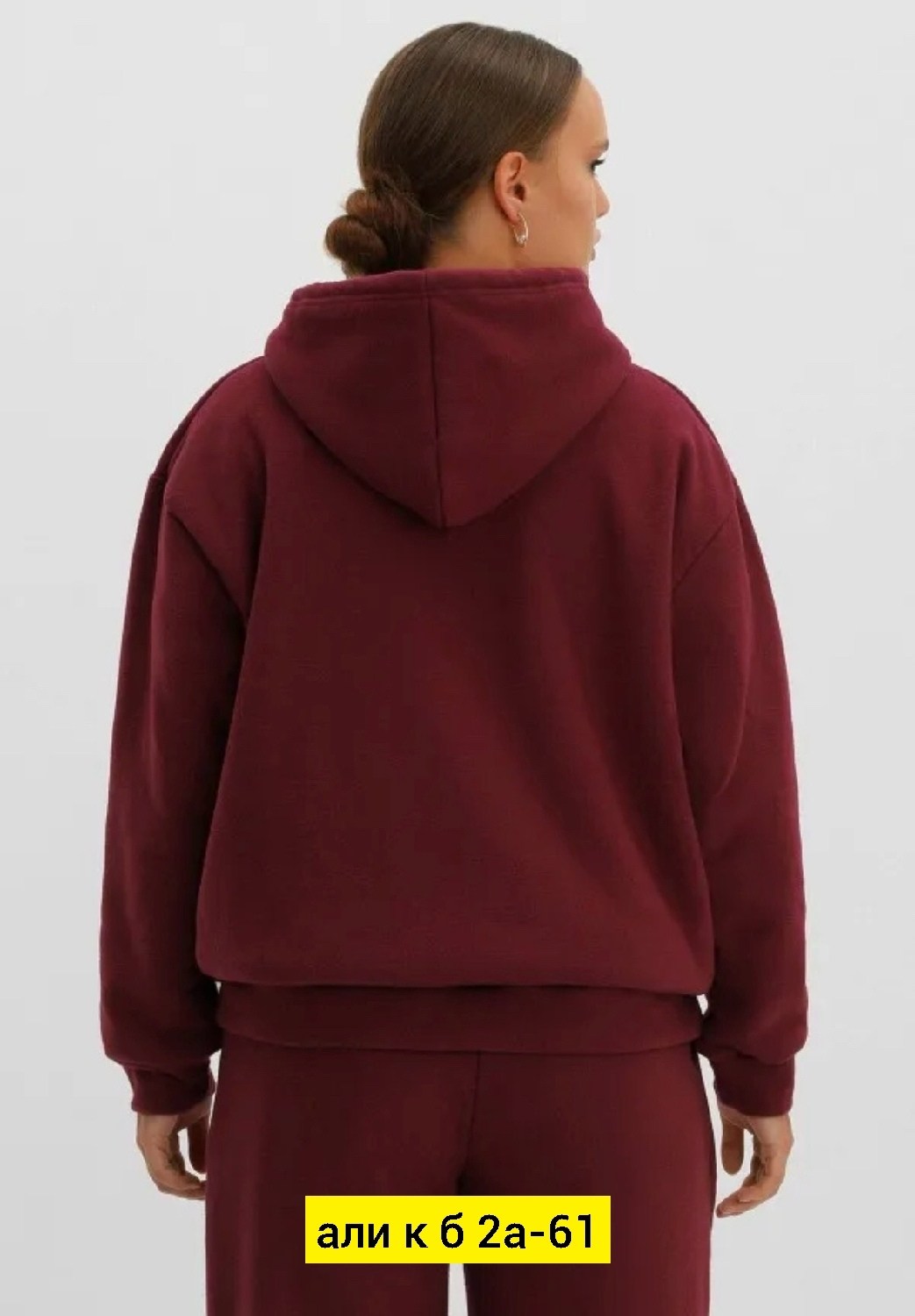 свитшот свободного кроя с капюшоном,толстовка женская твое 96028 бордовая m-l,толстовка женская,свитшот свободного кроя с капюшоном sei tu,худи свободного кроя с капюшоном
