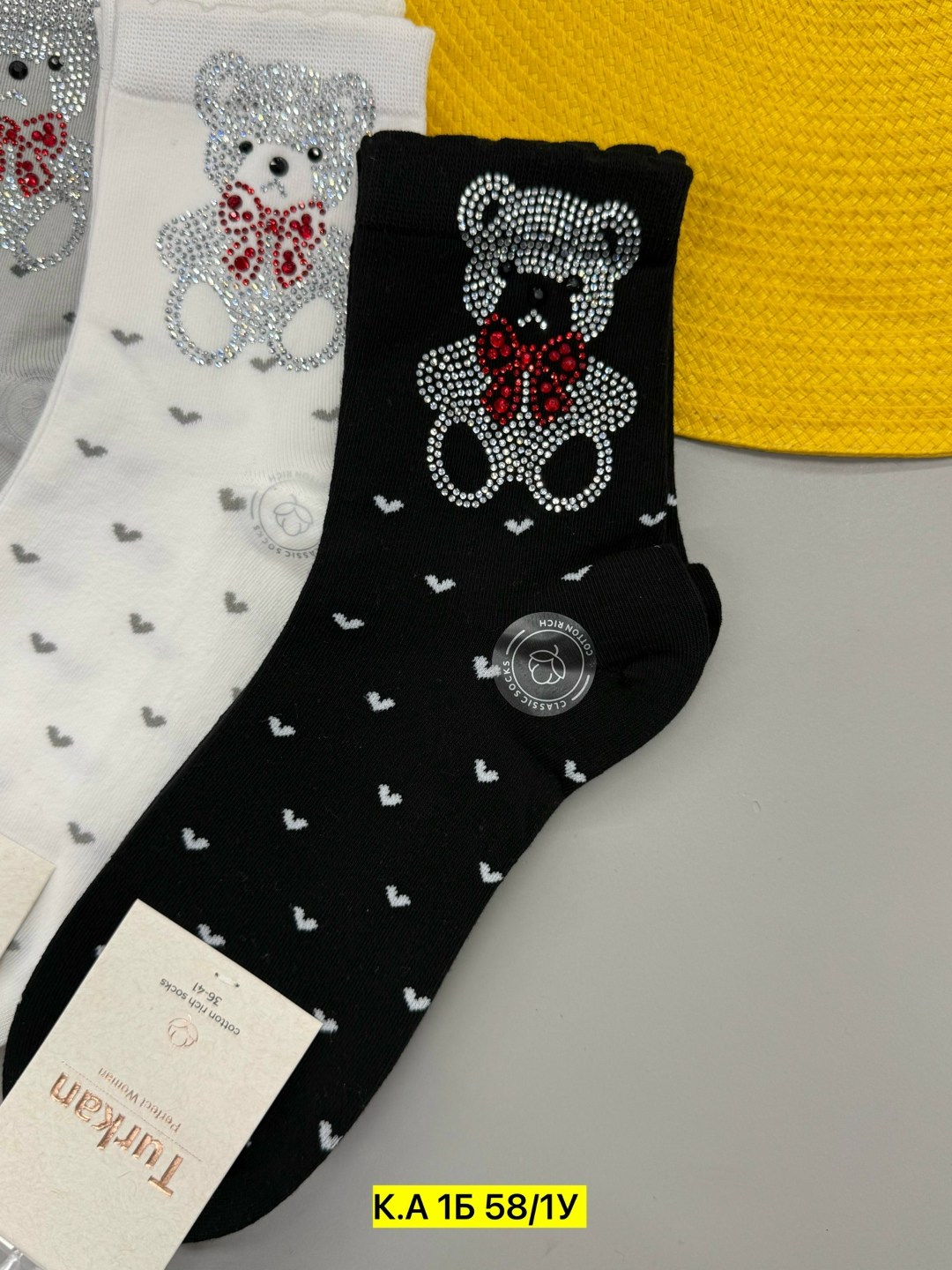 женские носки,носки женские мишка,носки со стразами,носки красивая,носки короткие со стразами
