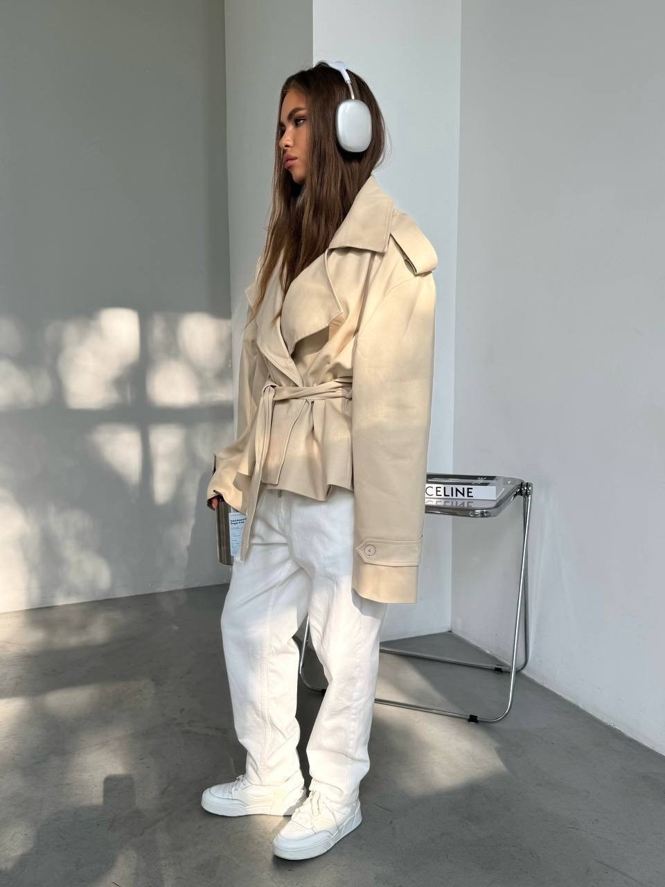 тренч с поясом,тренч женский,укороченный тренч,тренч плащ,тренч