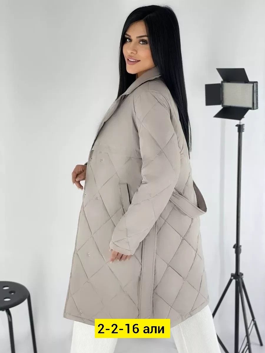 весеннее стеганое пальто женское,куртка женская,куртка женская демисезонная,куртка женская весенняя,пальто с поясом