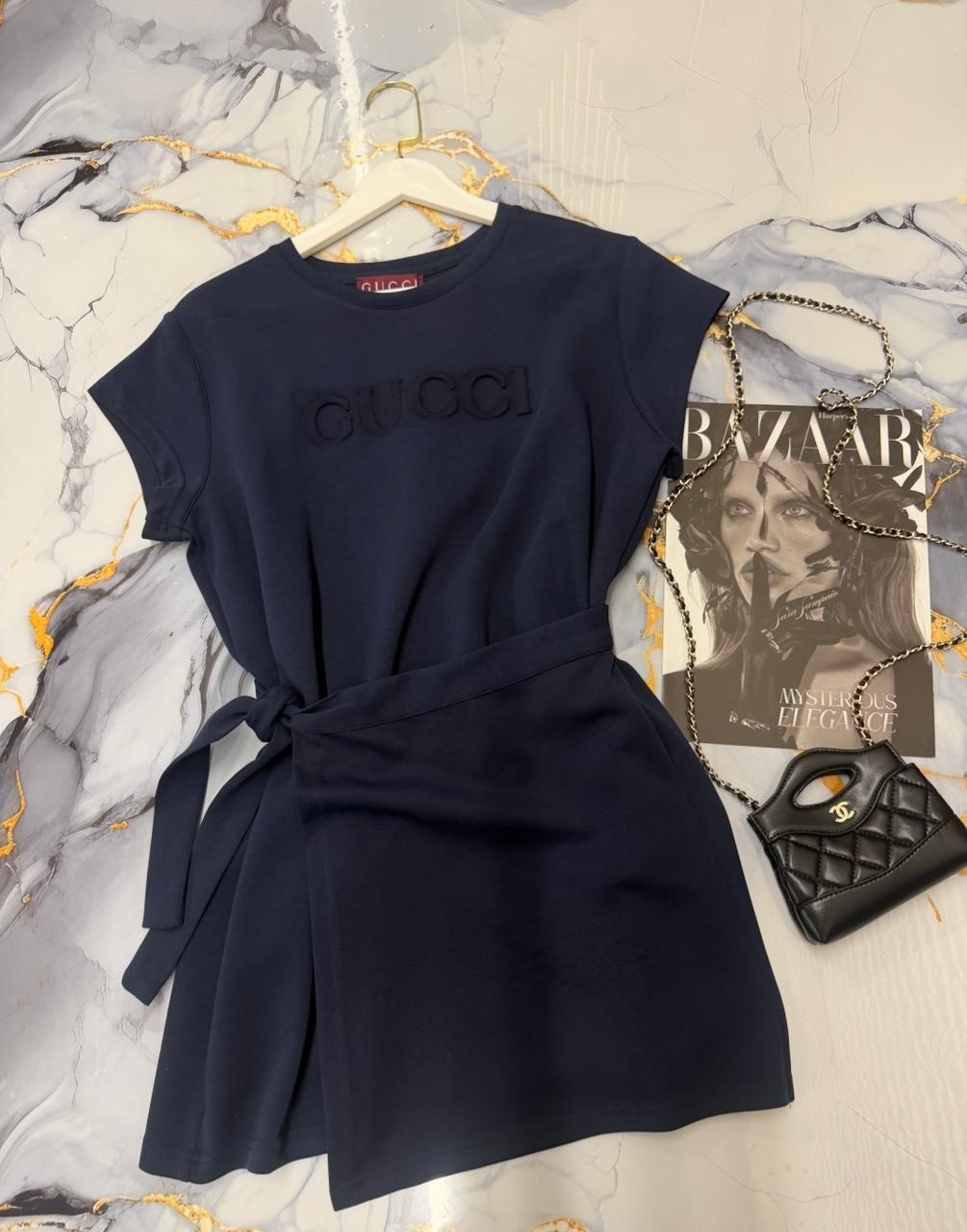 платье с поясом,черная футболка гуччи женская,платье,брендовые одежды,платье для девочек