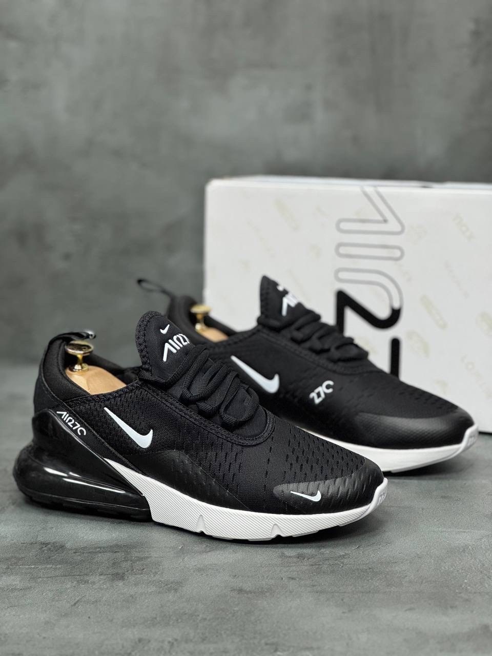 мужские кроссовки nike air max 270,кроссовки nike air max 270,кроссовки,nike air max 270,nike air max 270 черный белый
