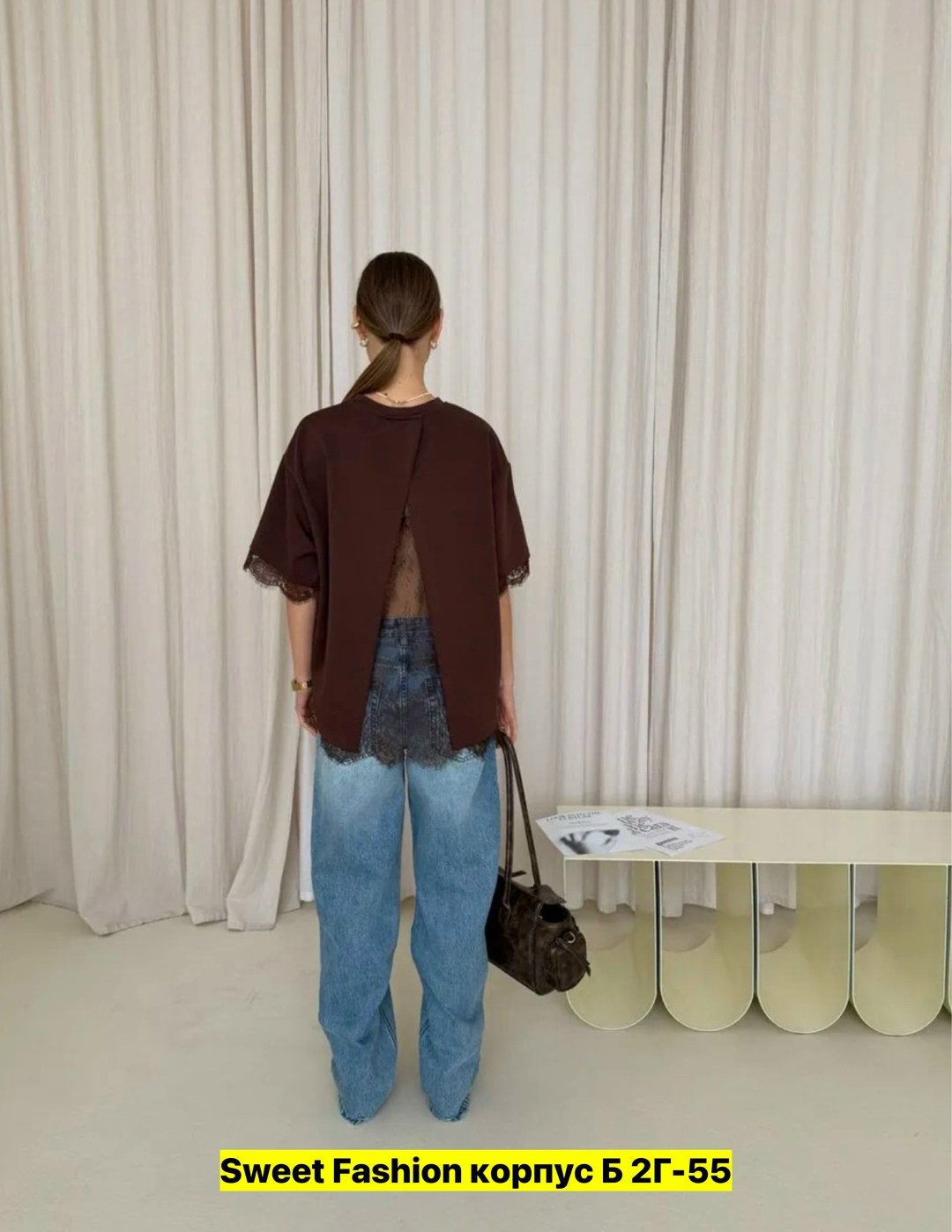 блуза женская olsi 1910013 синяя 48 ru,повседневная блуза,блузы,женская блуза,женские блузки