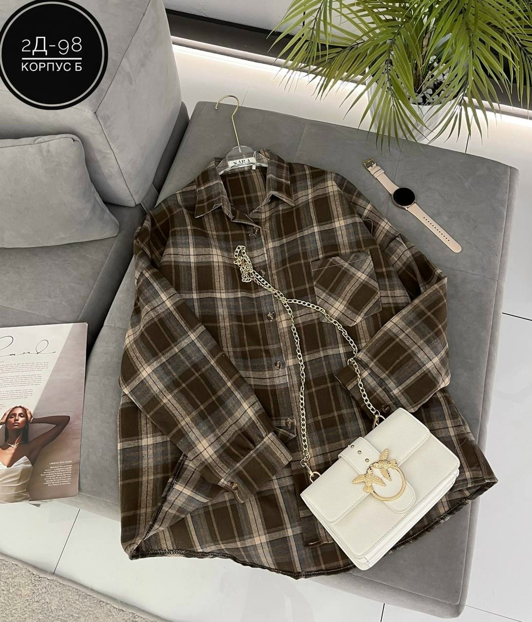 рубашка женская в клетку,рубашка в клетку,рубашка хб,женская рубашка оверсайз в клетку,женская рубашка