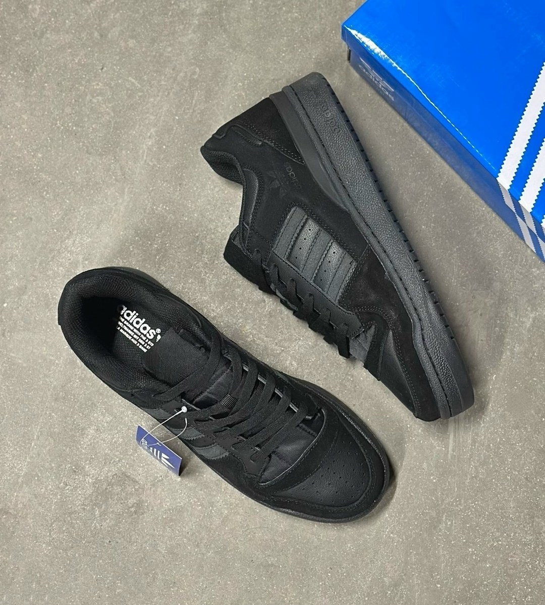 кроссовки adidas,мужские кроссовки adidas originals forum low цвет чёрный размер 36 eu,adidas forum low 'triple black',adidas forum low black,adidas originals forum low black