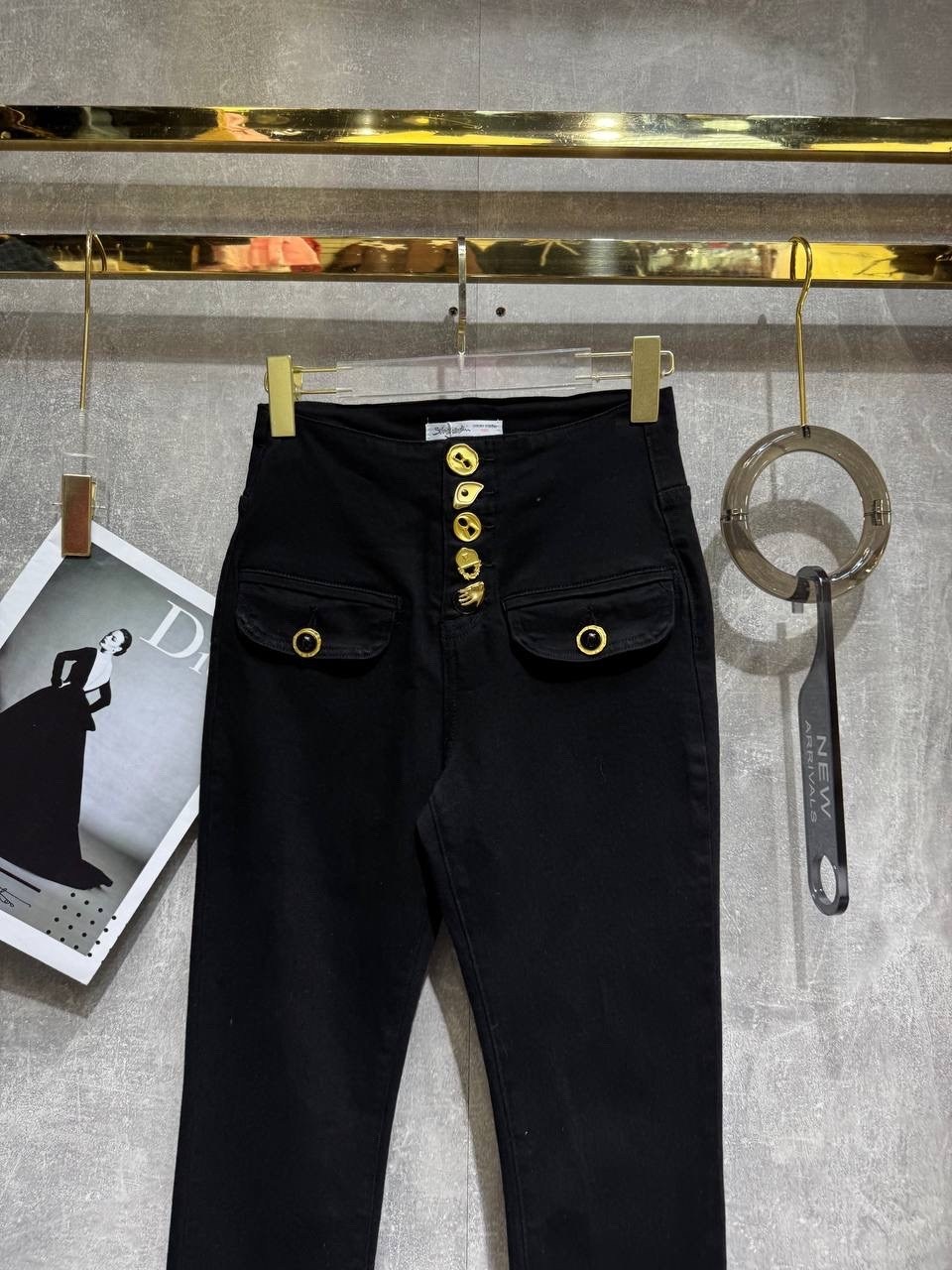 брюки balmain,джинсы брюки,брюки balmain женские,balmain джинсы женские черные,брюки зауженные