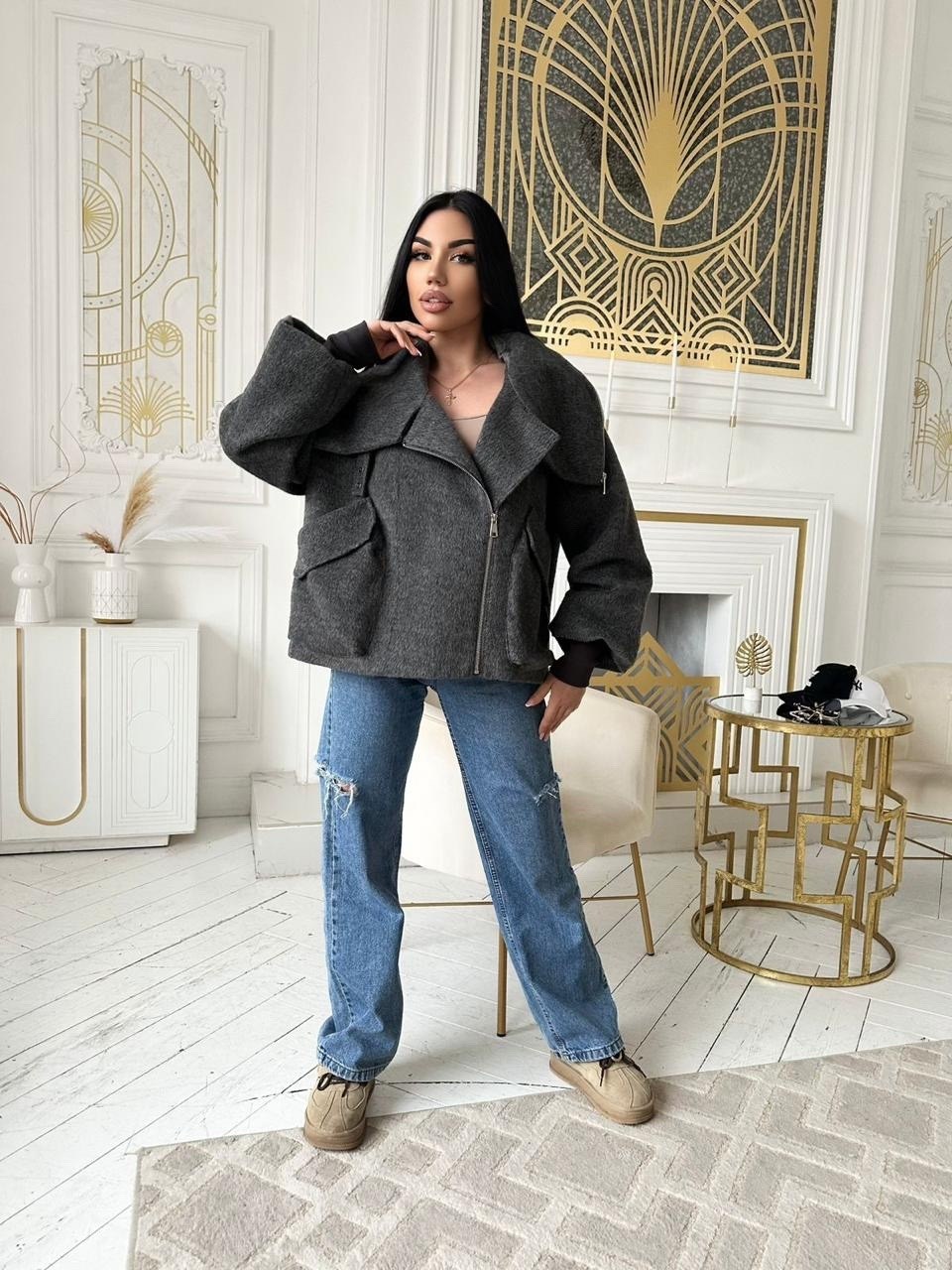 стильная куртка,куртка из пальтовой ткани,куртка,пальто косуха,куртка комбинированная