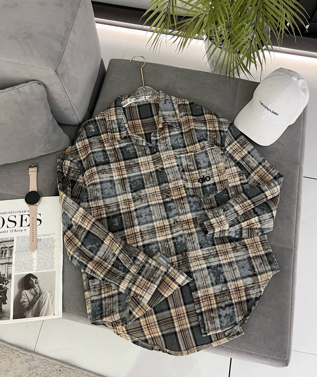 рубашка оверсайз в клетку теплая,рубашка в клетку,рубашка,рубашка мужская,рубашка мужская в клетку