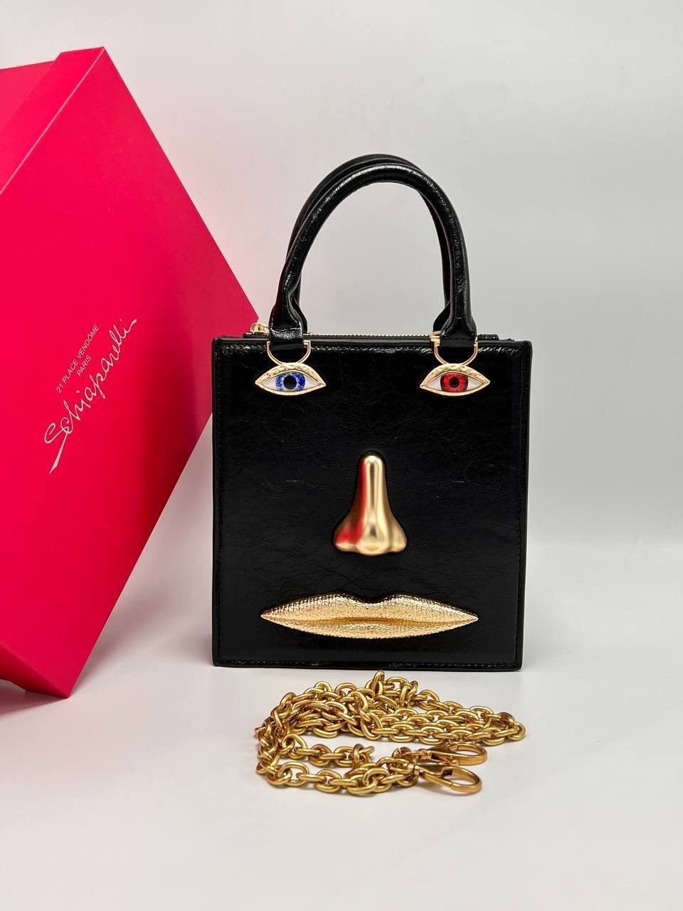 сумка женская schiaparelli,сумка-тоут schiaparelli,сумка schiaparelli,сумка женская shiaparelli & salvador dali,брендовая женская сумка