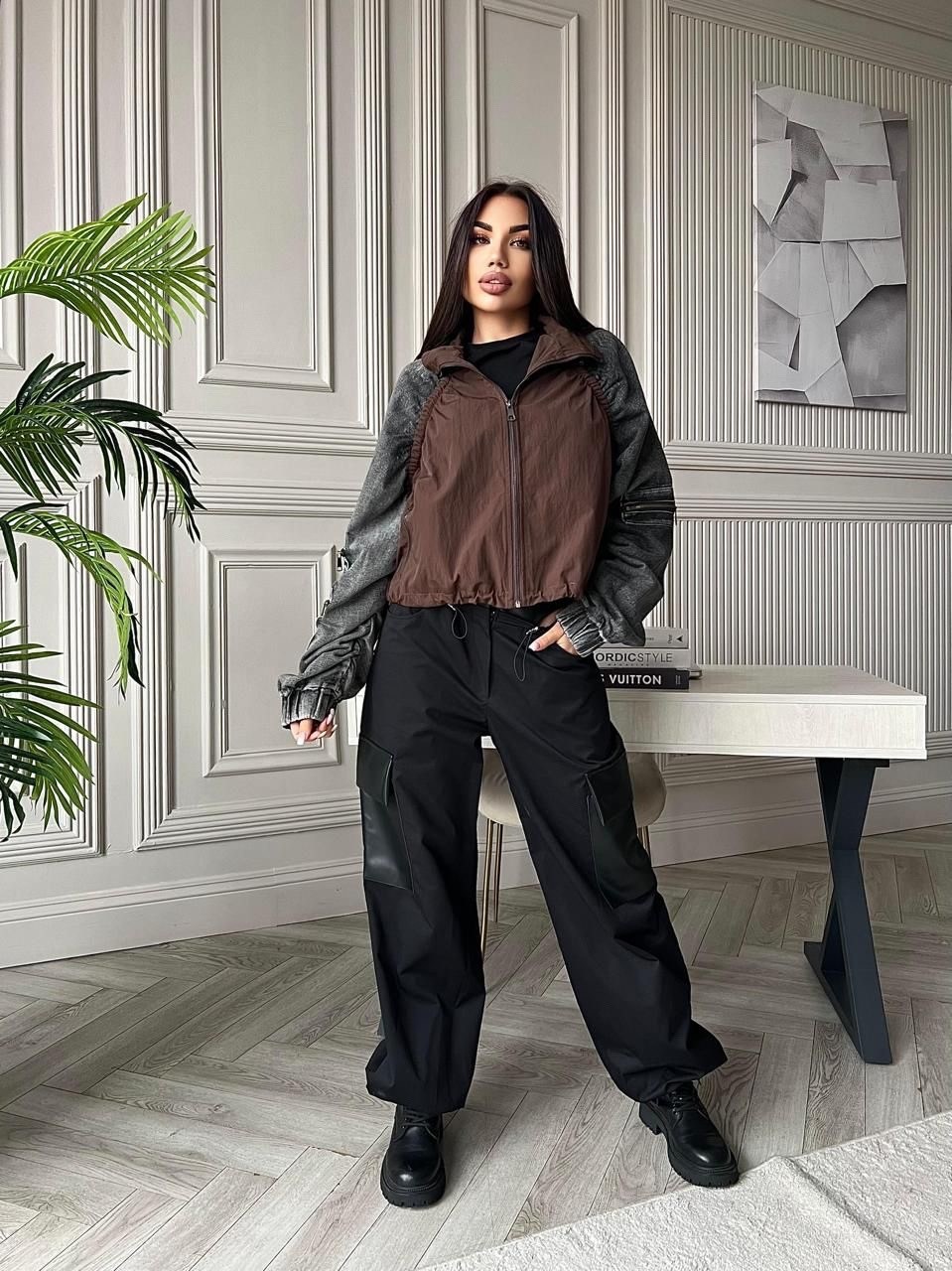 куртка стильная,куртка комбинированная,легкая куртка,куртка,женская куртка