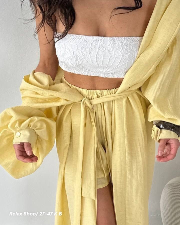 женский летний кардиган и шорты из полиэстера,длинный кардиган,костюм голубой,женский комплект lgrq кардиган и шорты,комплект одежды