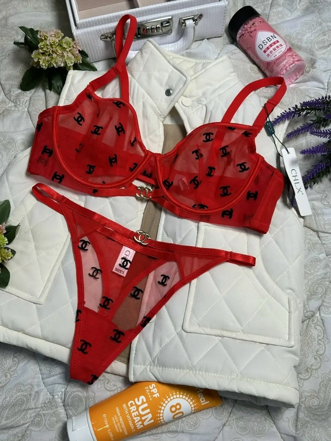 комплект женского нижнего белья,нижнего белья комплект,нижне бельё женское,нижнее белье женское shanel комплект,комплект сексуального нижнего белья