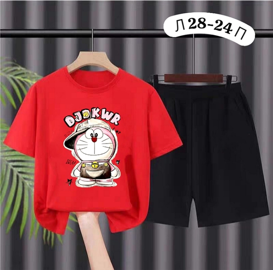 летняя одежда,костюм для девочек,костюм женский,костюм детский,костюм шорты и футболка