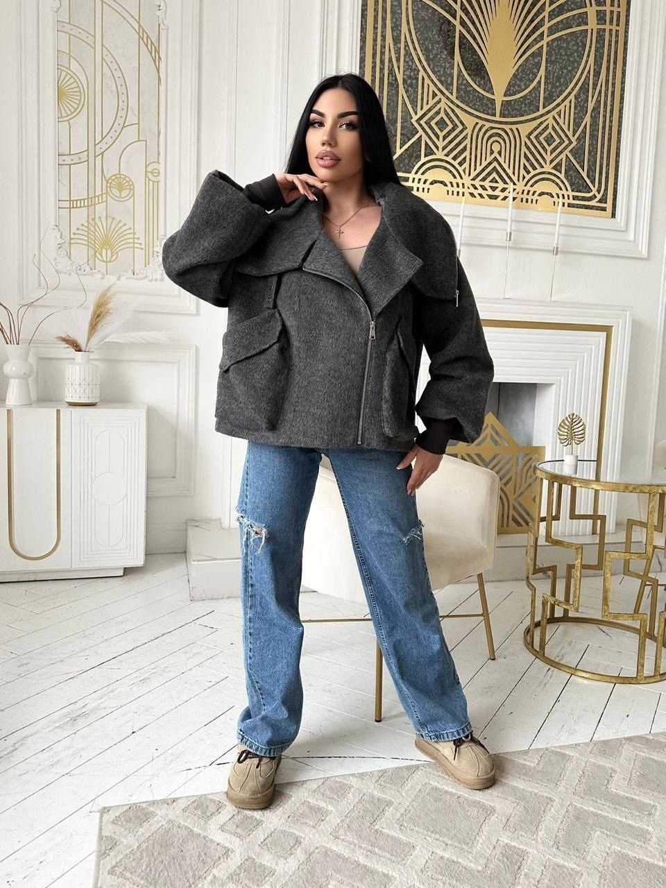 стильная куртка,куртка из пальтовой ткани,куртка,пальто косуха,куртка комбинированная