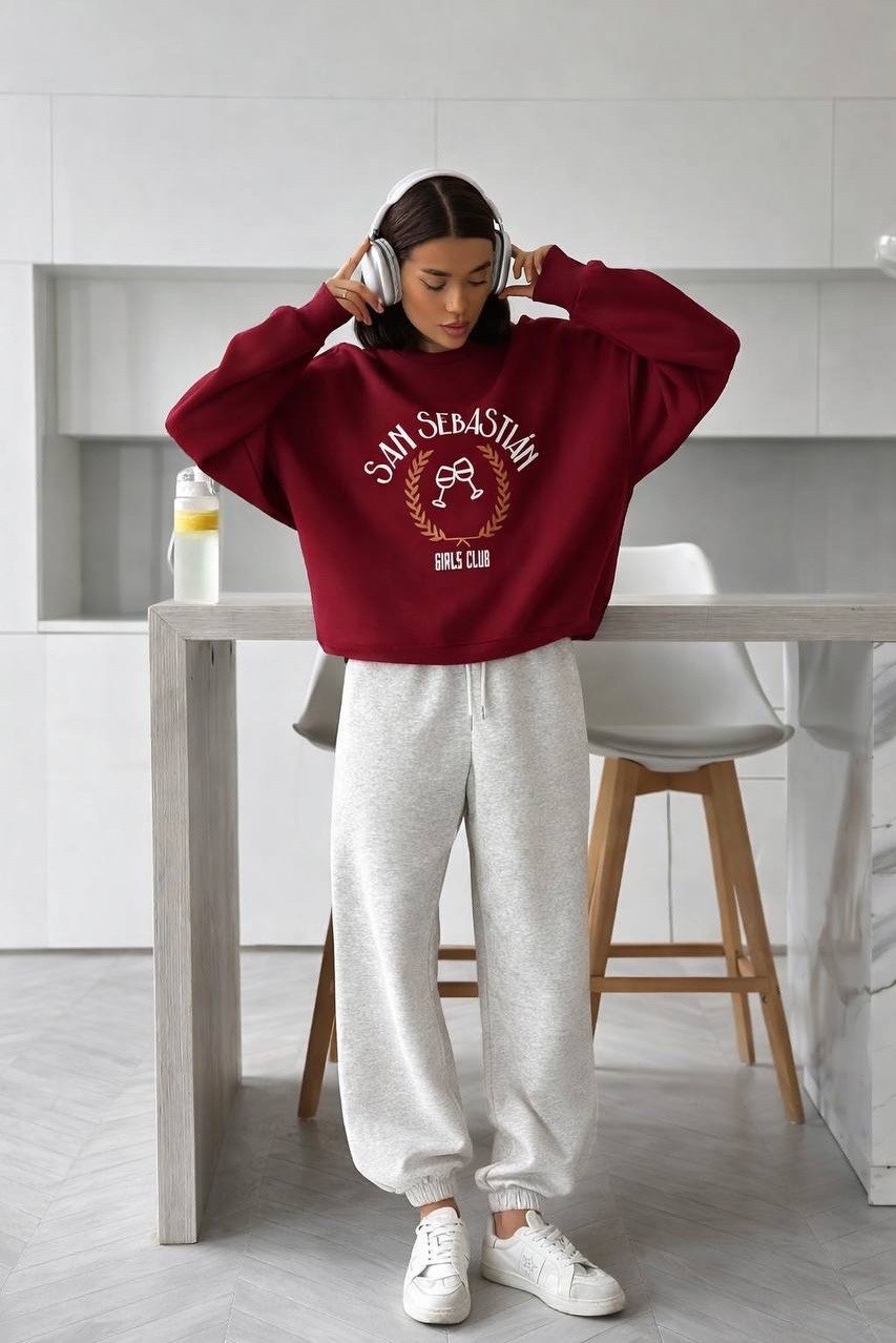 женский свитшот оверсайз,свитшот оверсайз бордовый с принтом old money assertive,свитшот женский,свитшот,свитшот женский бордовый
