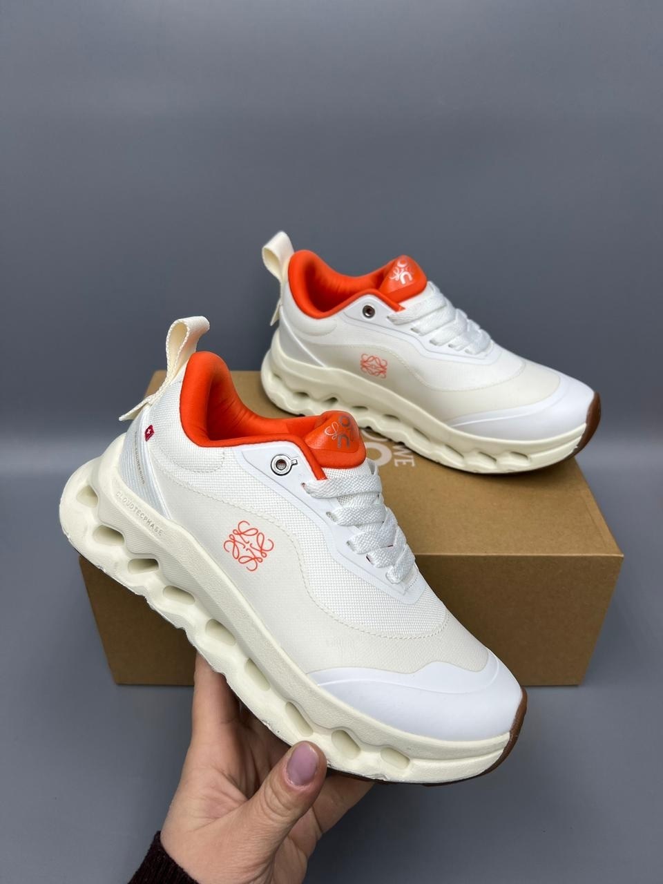 loewe кроссовки,on cloud x loewe 9723 повседневная  кроссовки,кроссовки женскиe,,комбинированные кроссовки