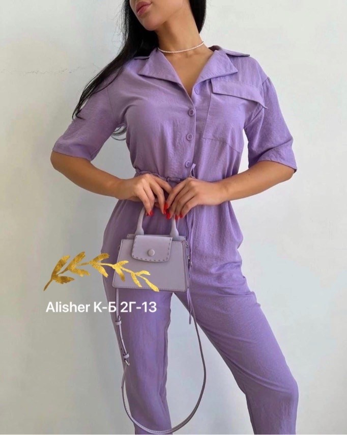 комбинезон брючный летний,женский модный комбинезон,лавандовый комбинезон женский,женские комбинезоны,комбинезон женский летний