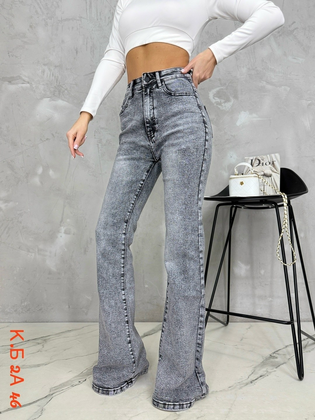 женские джинсы,женские джинсы клёш,джинсы,джинсы клеш от колена с высокой посадкой joxanna,джинсы женские клеш от колена серые