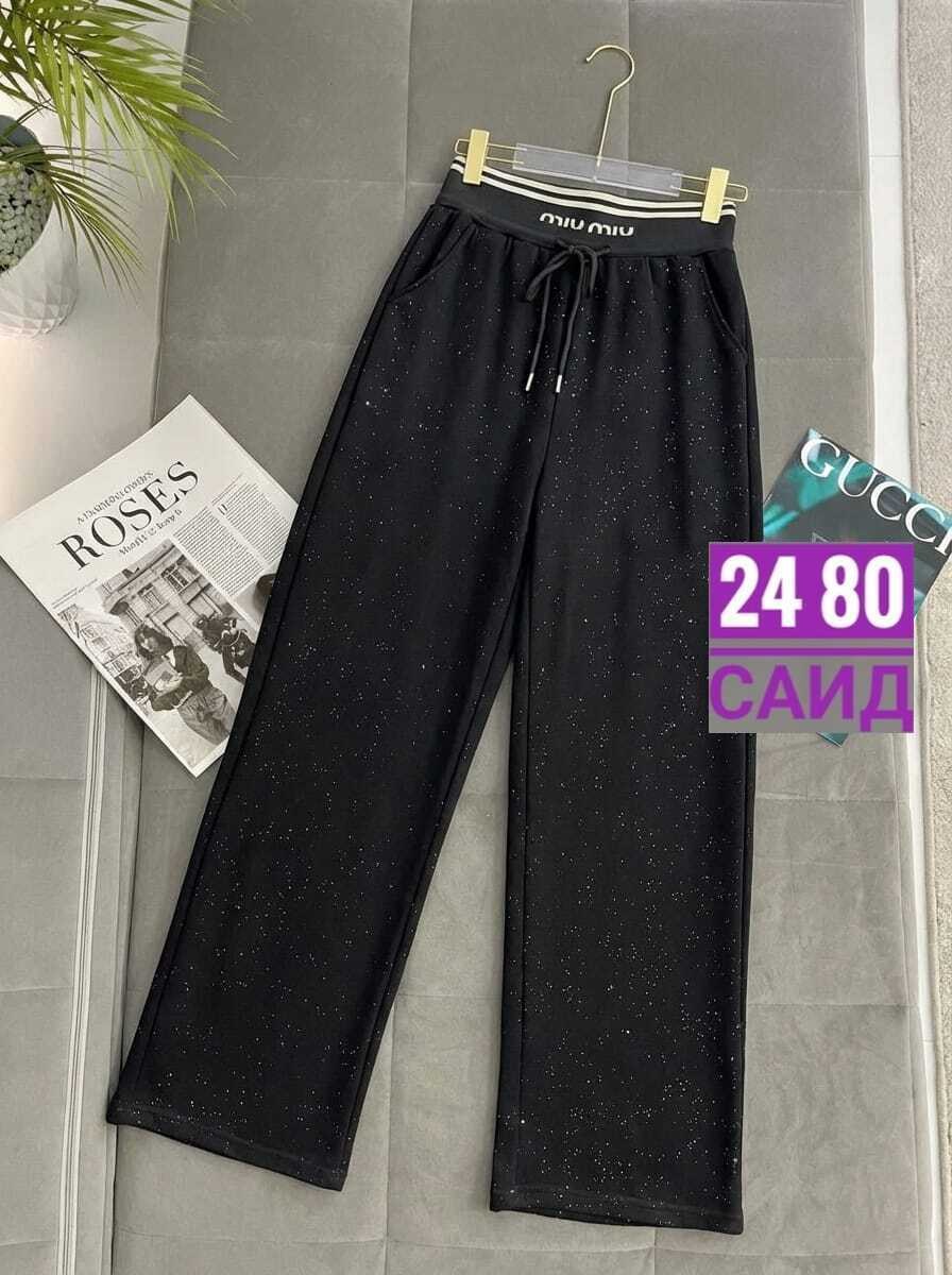 широкие брюки с люрексом,брюки палаццо,штаны палаццо женские утепленные с люрексом,женские штаны,женские брюки
