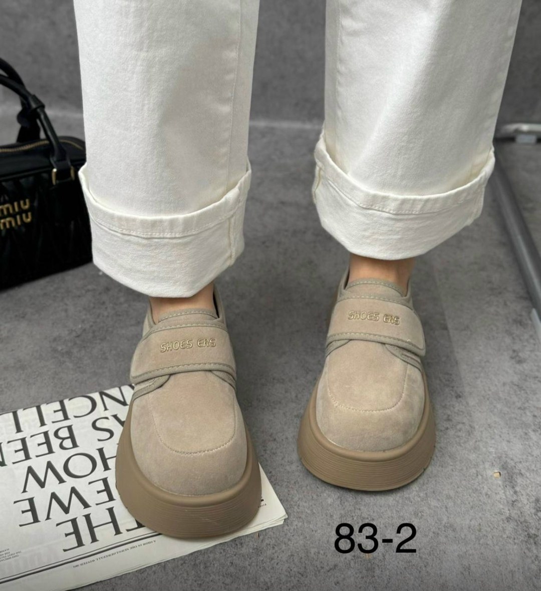 ,женская ,лоферы замш,замшевые лоферы miu miu на высокий подошве и фирменной фурнитурой,лоферы женские