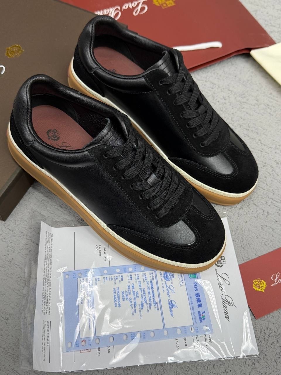 ,кроссовки loro piana,замшевые кроссовки,женские кроссовки из замши loro piana черные,кеды loro piana