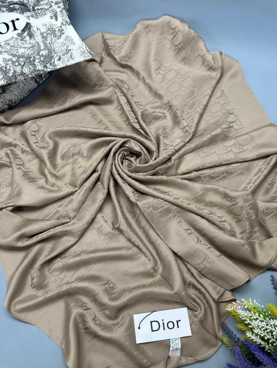 платок шелковый женский диор,брендовый платок,платок на шею однотонный,платок шелковый однотонный,шелковый платок шанель