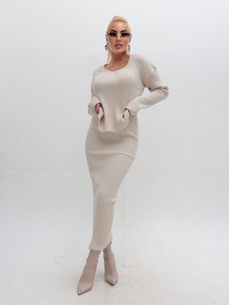 костюм лапша с юбкой,костюм теплый вязаный оверсайз лапша с юбкой gani shop,костюм с юбкой миди трикотажный,серый костюм лапша с длинной юбкой,костюм теплый вязаный оверсайз лапша с юбкой gani shop цв