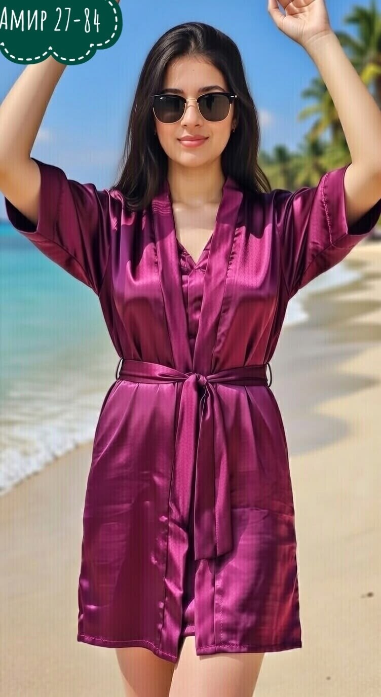 пеньюар халат домашний шелковый большие размеры monti liv'eri,халат домашний шелковый большие размеры пеньюар,атласный халат,халат шелковый,пеньюар халат домашний шелковый