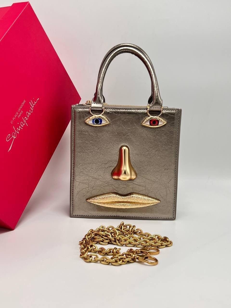 сумка женская schiaparelli,сумка-тоут schiaparelli,сумка schiaparelli,сумка женская shiaparelli & salvador dali,брендовая женская сумка