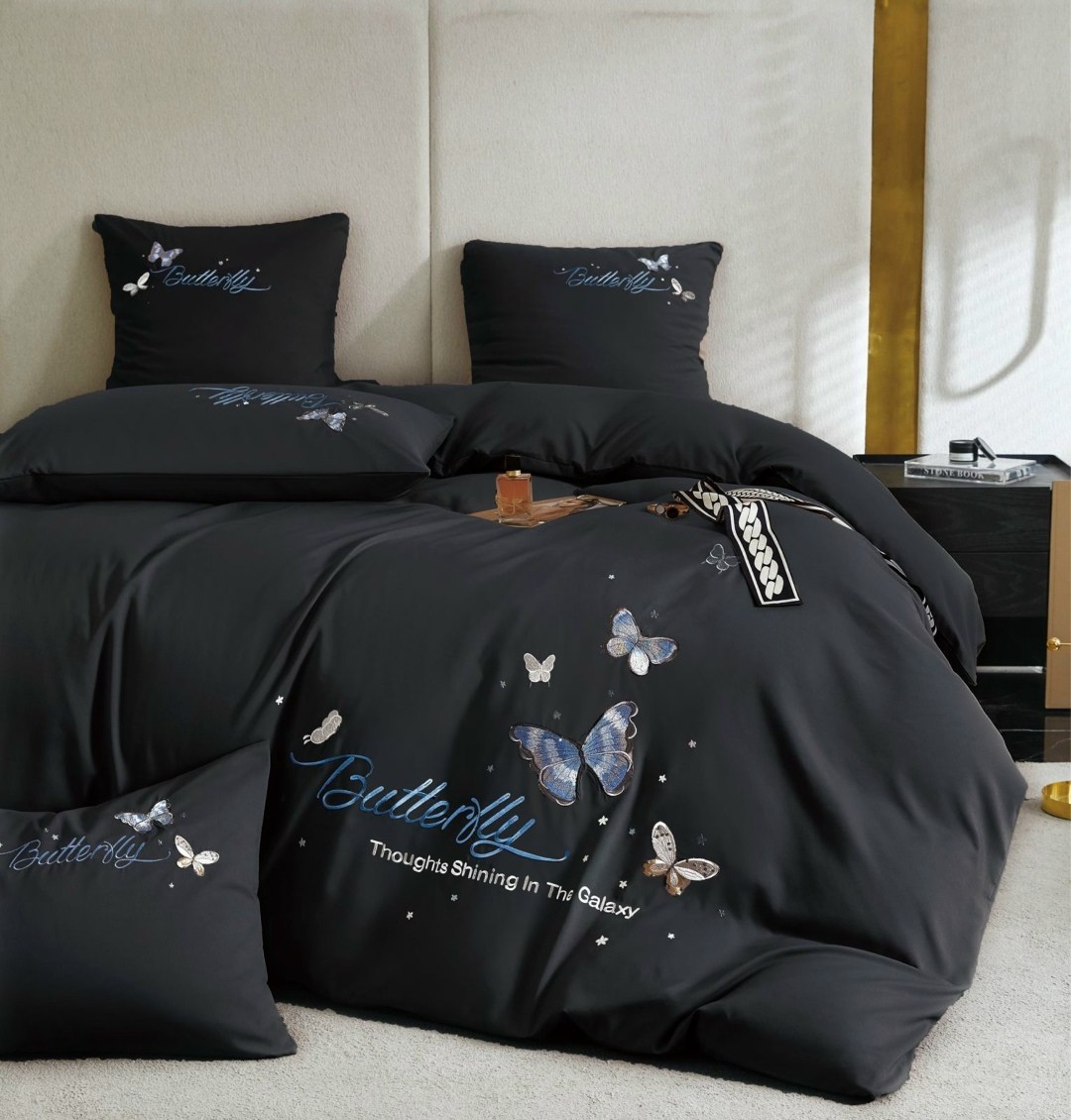 комплект постельного белья mency butterfly сатин,постельное менси жатка,комплект постельного белья mency,комплект постельного белья,кпб mency butterfly menbu009