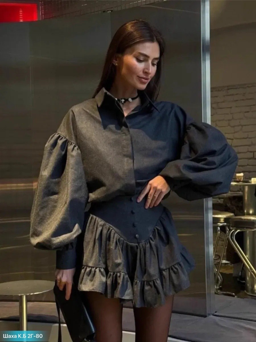 юбка и рубашка,костюм с юбкой,трендовый костюм рубашка мини юбка,костюм юбка рубашка,двоечка юбка и рубашка