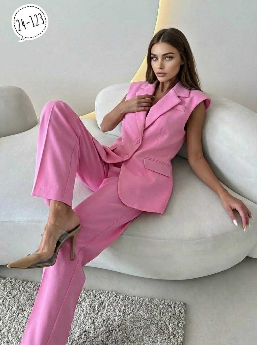 брючный костюм женский летний,брючный костюм,брючные костюмы женские,костюм с жилетом брючный,женский костюм