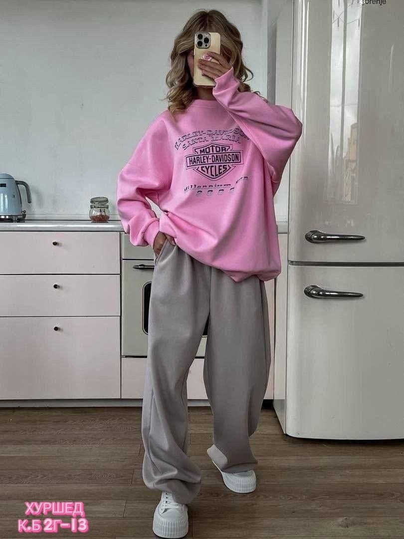 свитшот женская,костюм спортивный женский,женский свитшот оверсайз,костюм женский,свитшот оверсайз