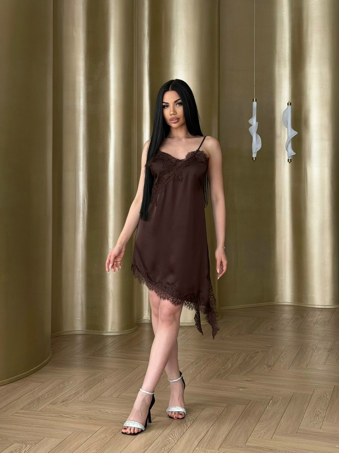 felisse сорочка 2712,ночная сорочка,cорочка женская ночная,ночная сорочка шелковая,женская сорочка