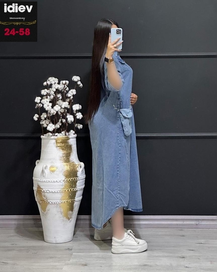 джинсовое платье женское,джинсовое платье,платье джинс,длинное джинсовое платье,джинсовое платье миди