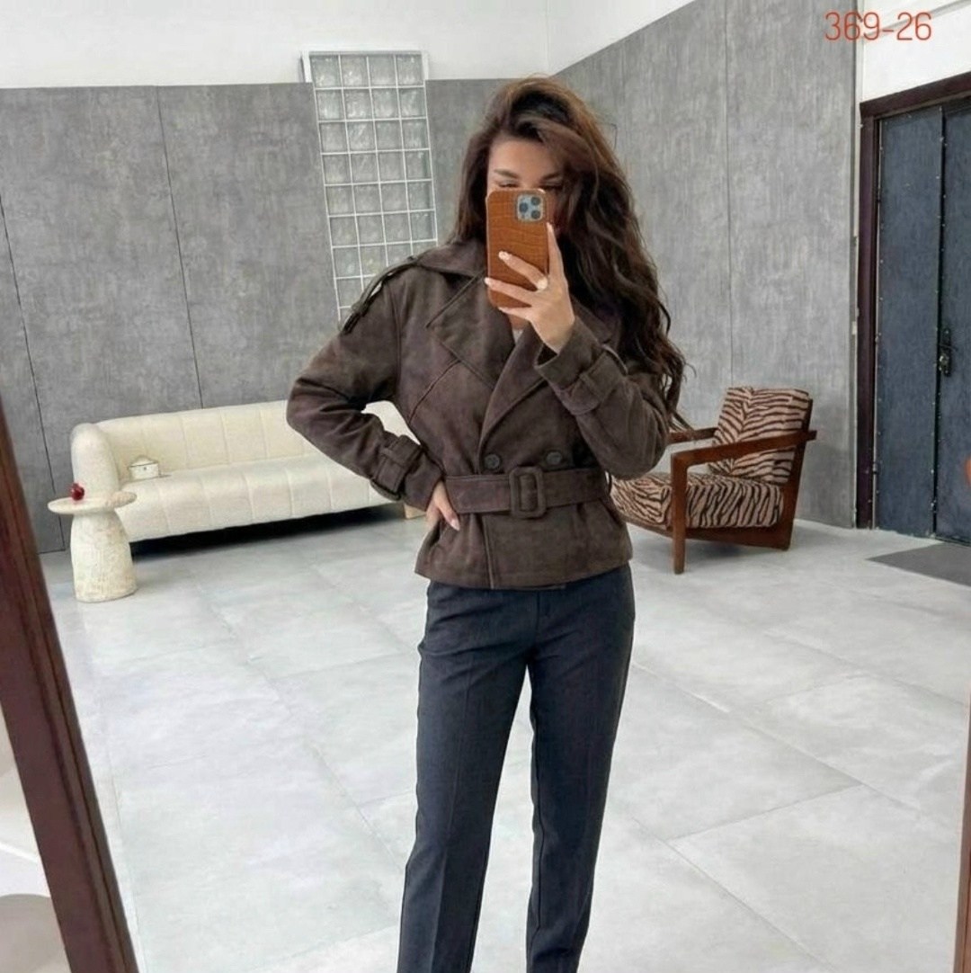 куртка косуха замшевая коричневая с поясом tadari,косуха кожаная куртка оверсайз saint shine,куртка-косуха gn-a1224t1050,куртка замшевая,куртка косуха