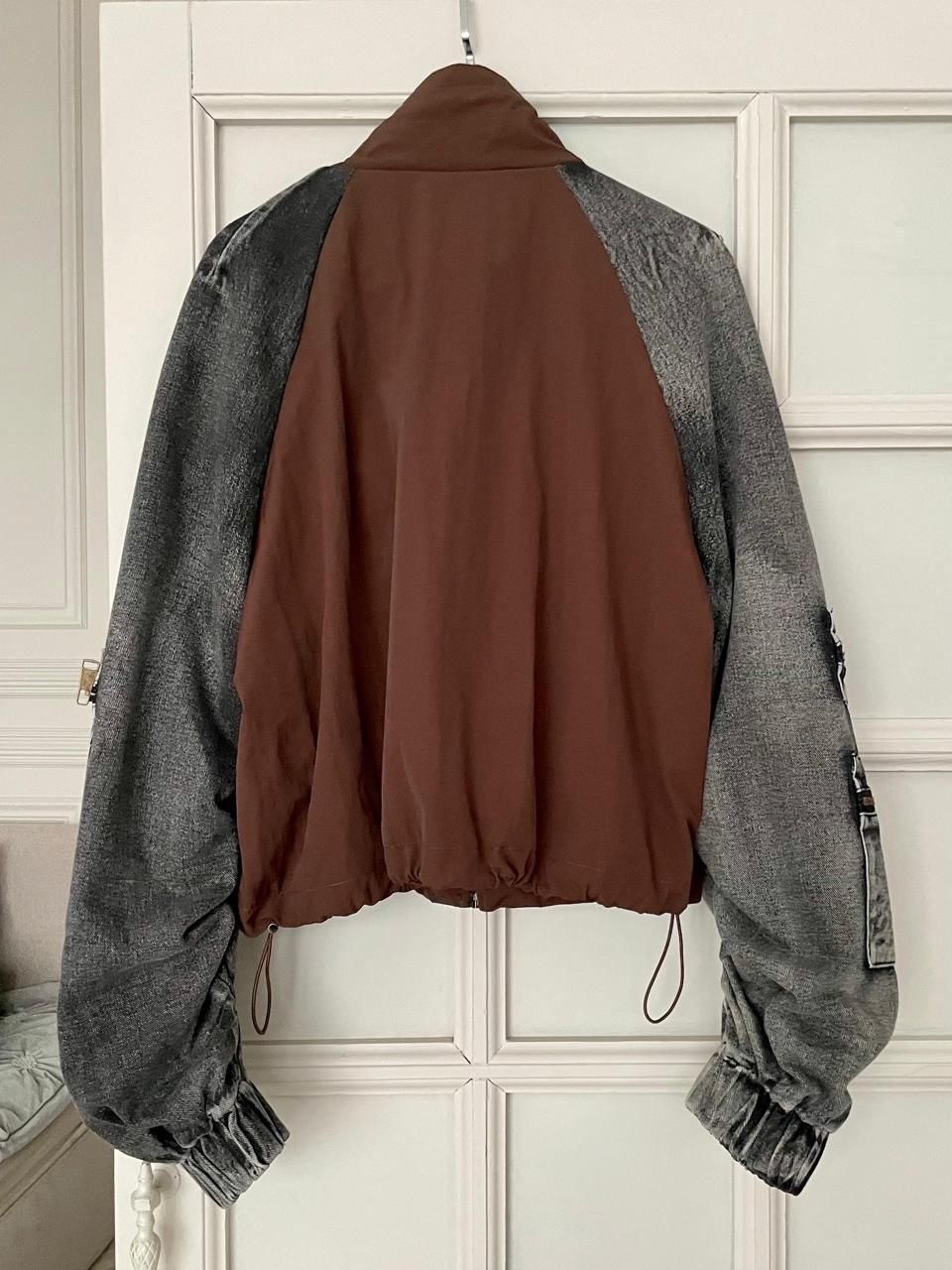 куртка стильная,куртка комбинированная,легкая куртка,куртка,женская куртка