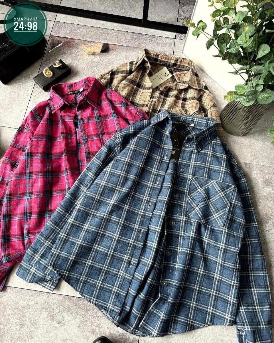 рубашка женская в клетку,клетчатая рубашка женская,оверсайз рубашка в клетку,рубашка в клетку,рубашка женская оверсайз в клетку