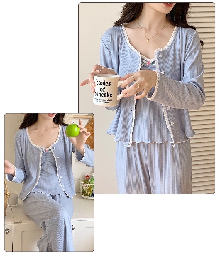 комплект пижама,женские пижамные комплекты,женский пижамный комплект из 3 предметов,повседневный пижамный комплект,женский пижамный комплект fdfklak из 3 предметов