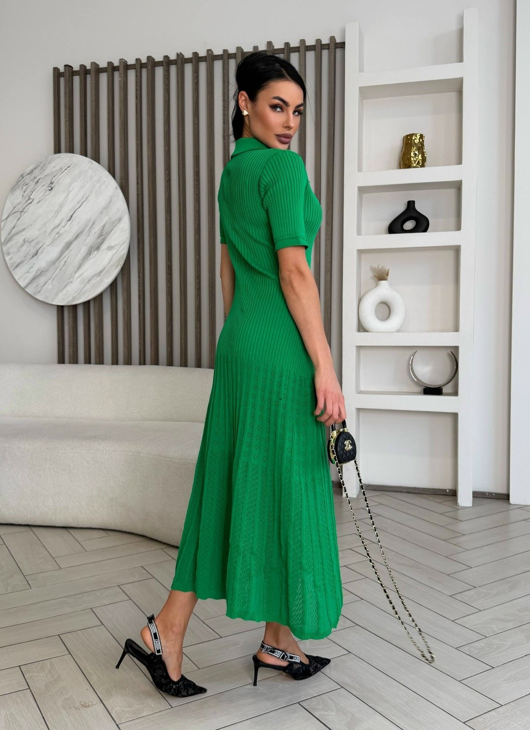 трикотажное платье,женское длинное трикотажное платье,вязаные платья,платье с зеленым,платье женское трикотажное