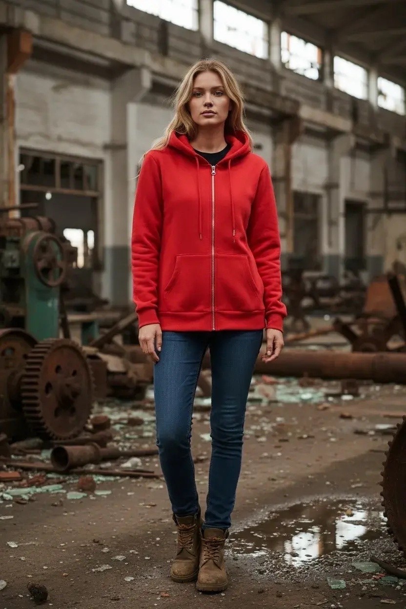 женская толстовка из футера с начесом happyfox,серая кофта на молнии женская оверсайз,женская толстовка из футера с начесом,толстовка женская,толстовка оверсайз