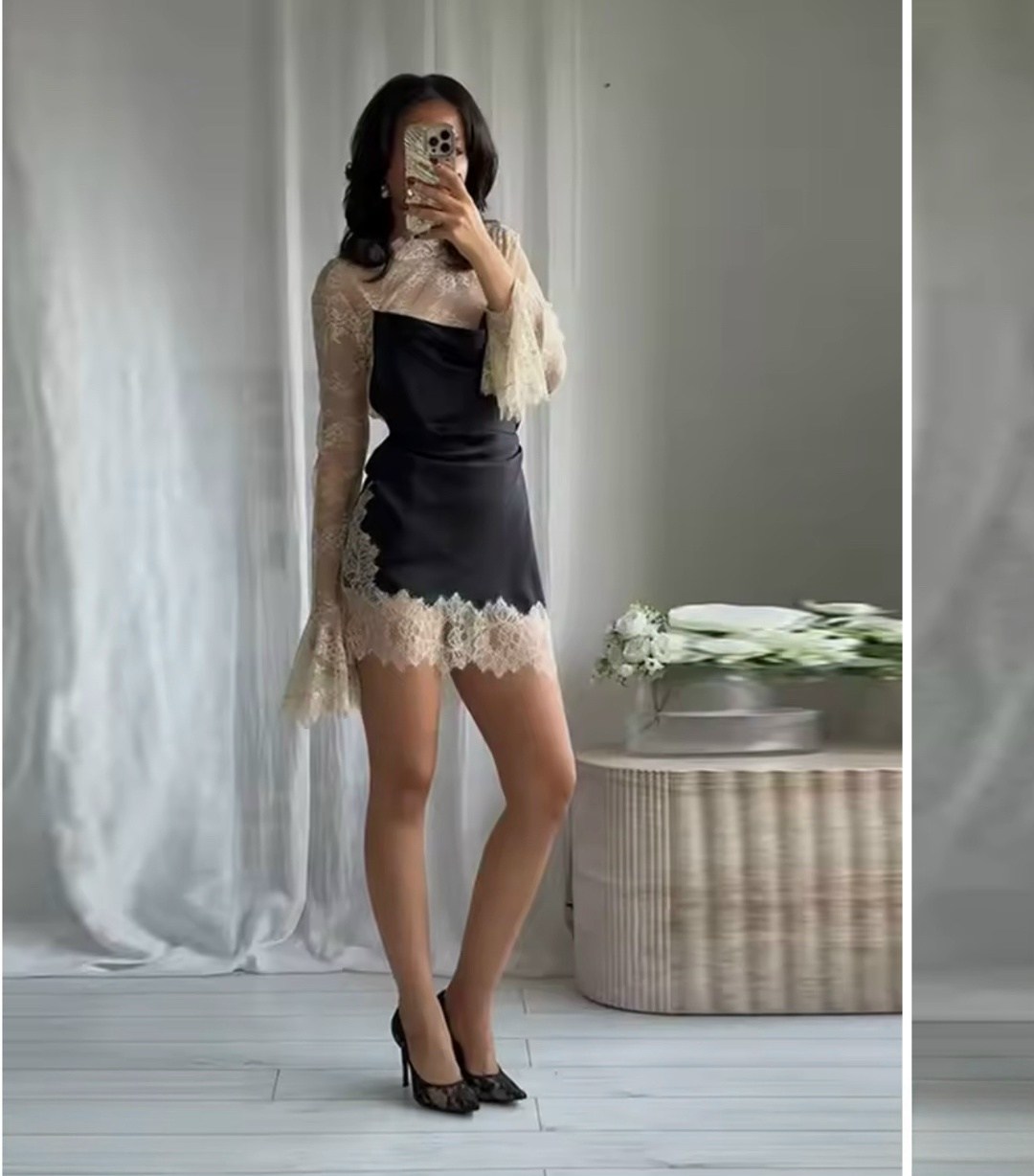 платье,женщины в кружевных комбинациях,кружево,кружевная ночная сорочка