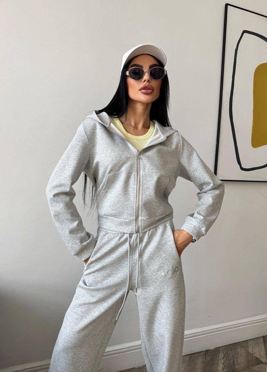 костюм женский,женский спортивный костюм,спортивный костюм,костюм спортивный с начесом eva coosh,серый костюм