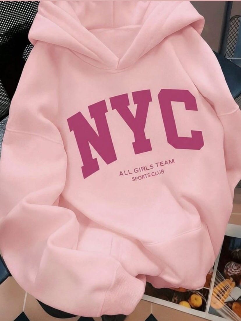 толстовка с капюшоном и принтом,худи с надписью new york,толстовка с капюшоном,толстовка,oversized hoodie