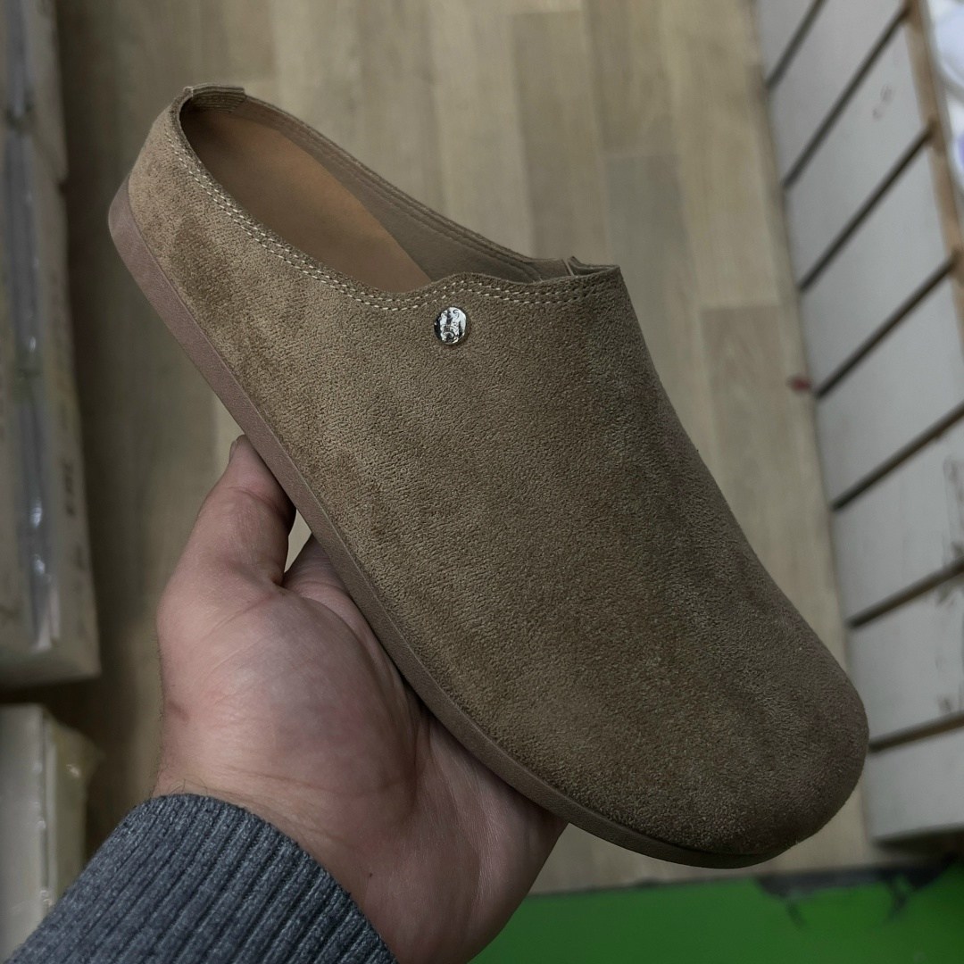 сабо замшевые,,мужские и женские модные сандалии из замши на пробковой подошве,женские замшевые шлепанцы mr co,шлепанцы замшевые