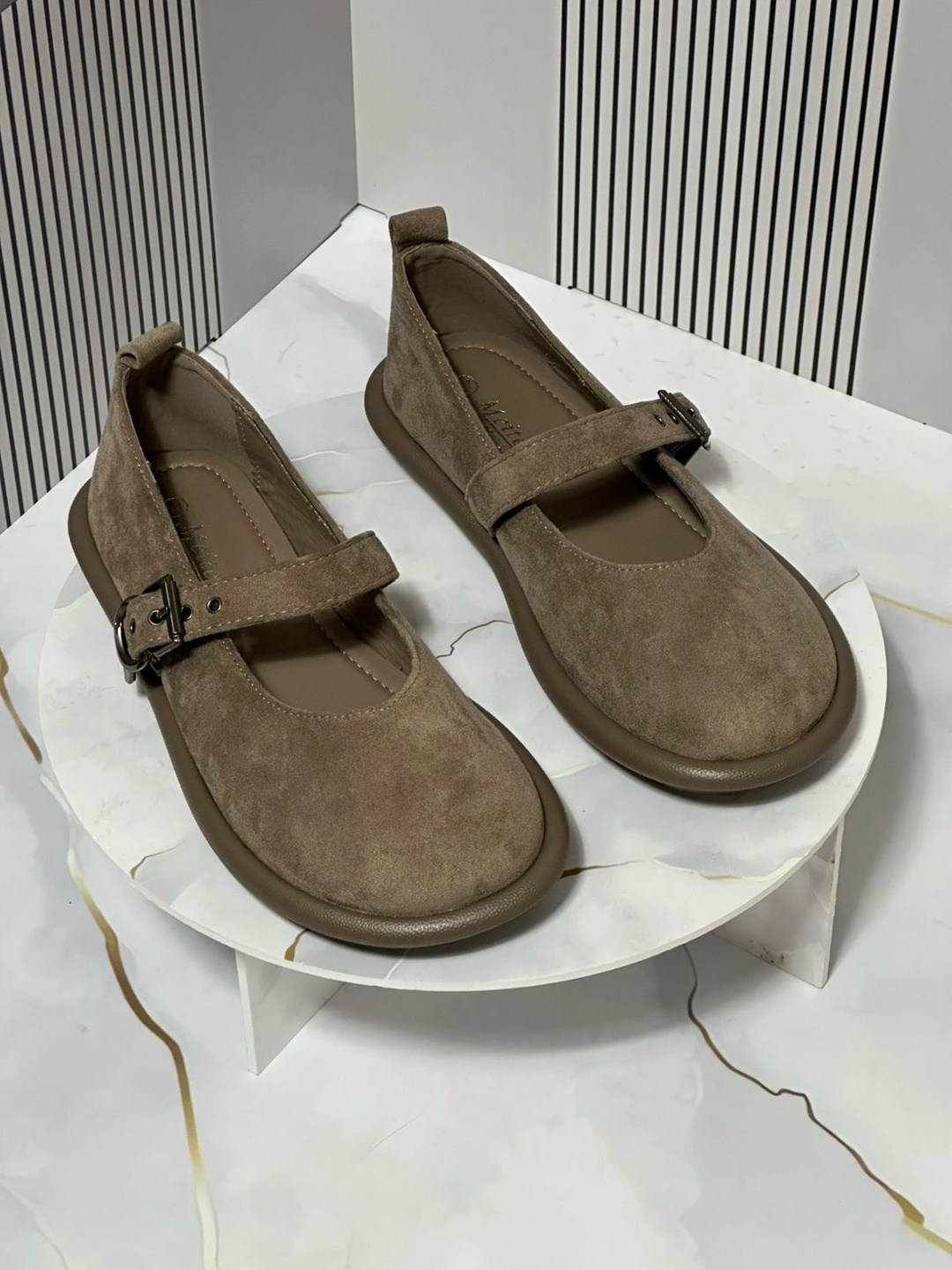 ,замшевые балетки the row черный,балетки,женские балетки, женская