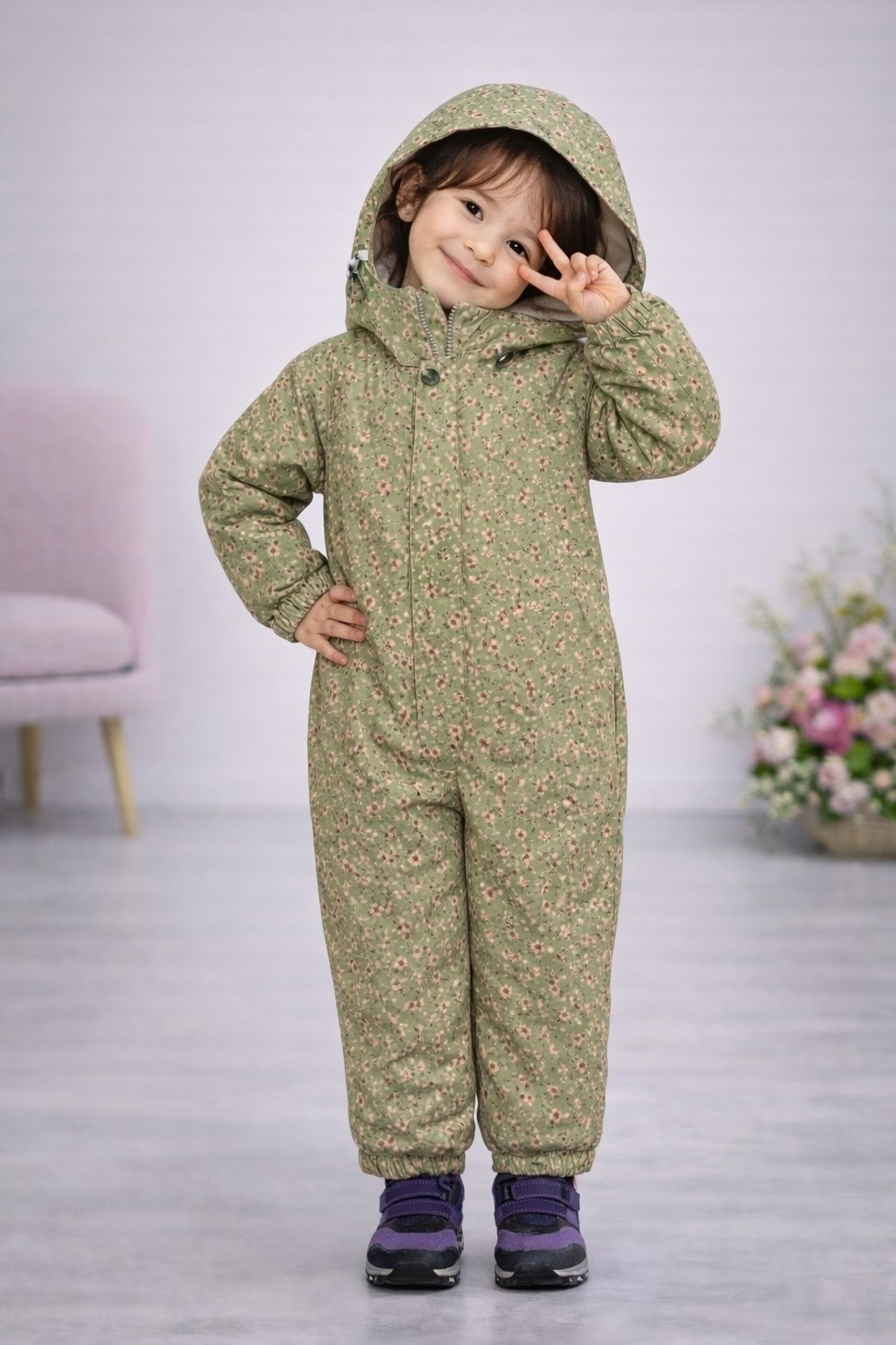 комбинезон детский из мембранной ткани на зиму crockid,комбинезон детский crockid 1g ovl 0012_а розовый,комбинезон утепленный для девочек,комбинезон детский из мембранной ткани на зиму crockid розовый