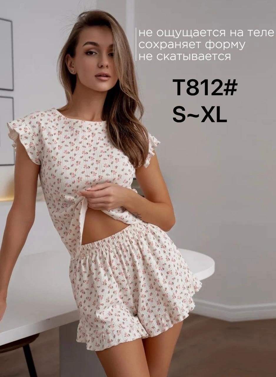 пижама женская с шортами,пижама с шортами и футболкой хлопок pizhamnovo 363509538,женская пижама,пижама с шортами,пижама с шортами хлопок roko 452859222