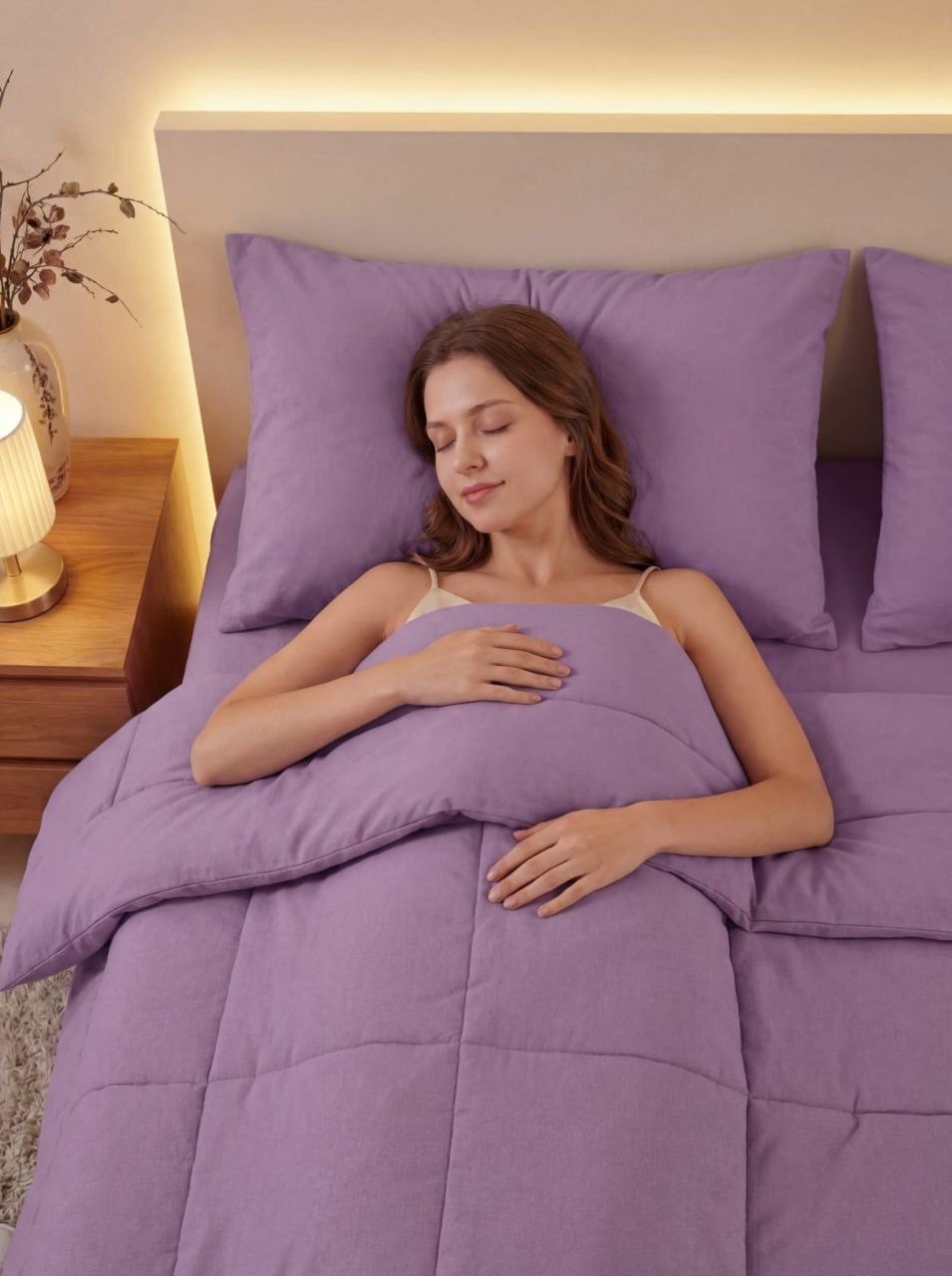 комплект одеяло,белье постельное,комплект постельного белья,фиолетовая комната,постельные принадлежности