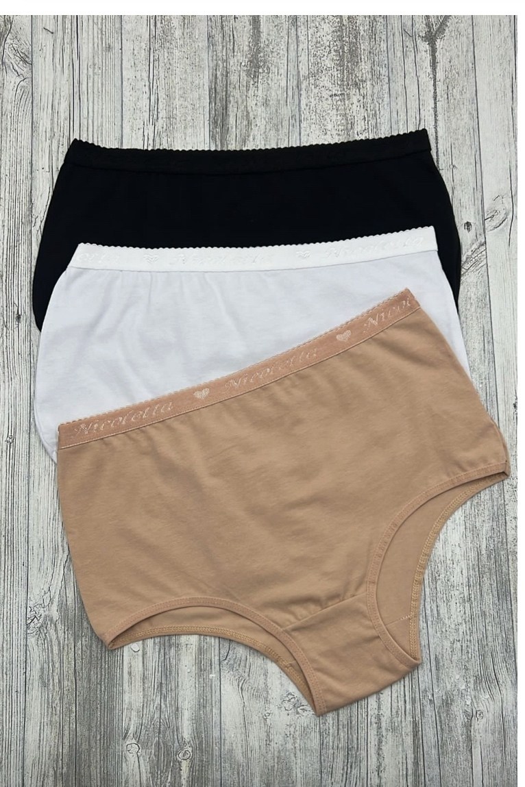 трусы слипы 7 шт набор хлопковые nicoletta,трусы для женщин,комплект трусов женские,женские трусы,комплект трусов